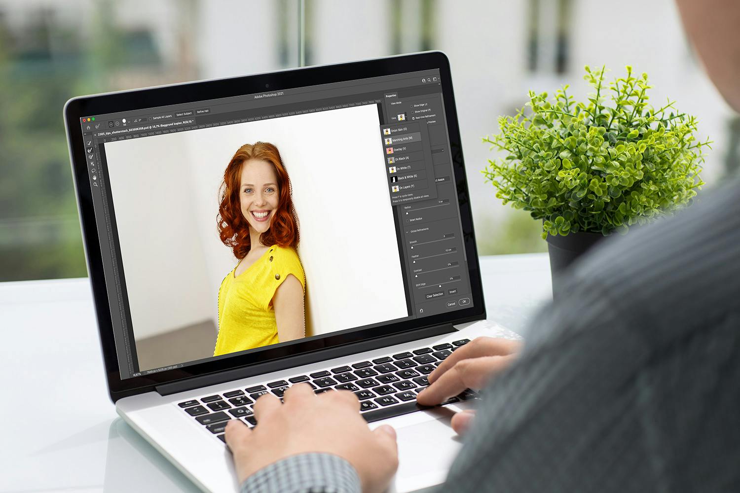 Markering i Photoshop